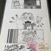 【赤坂まあな】パチンコ漫画生原稿＋（コメント付き）サイン入り⑥