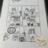 【赤坂まあな】パチンコ漫画生原稿＋（コメント付き）サイン入り⑨